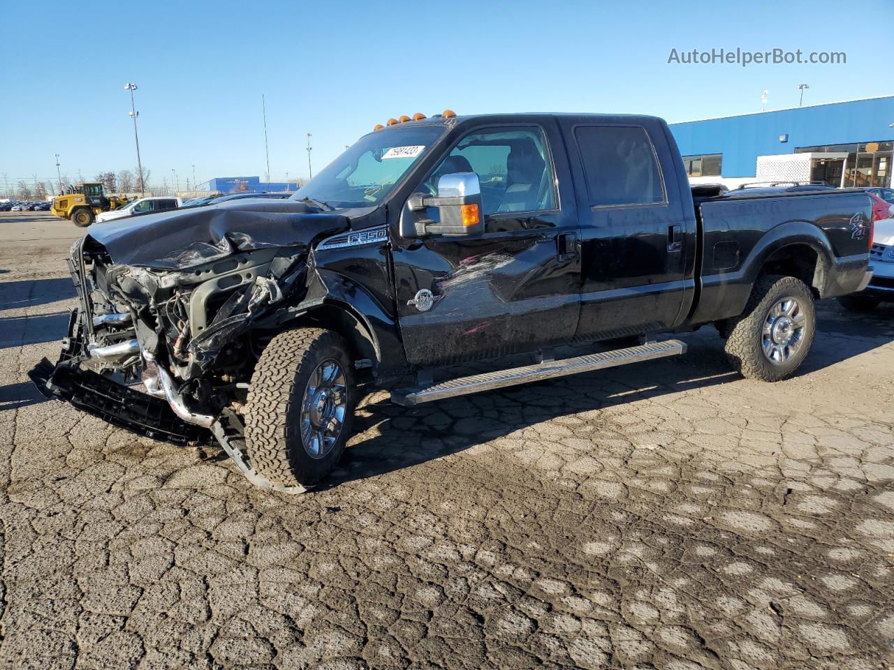 2016 Ford F350 Super Duty Черный vin: 1FT8W3BT4GEC01746