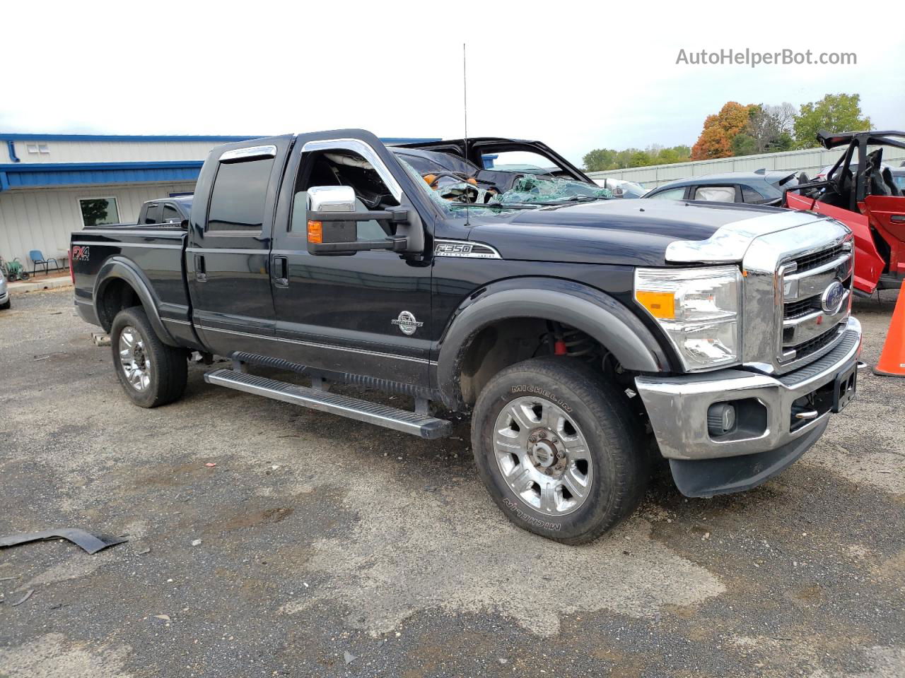 2016 Ford F350 Super Duty Черный vin: 1FT8W3BT4GEC80707