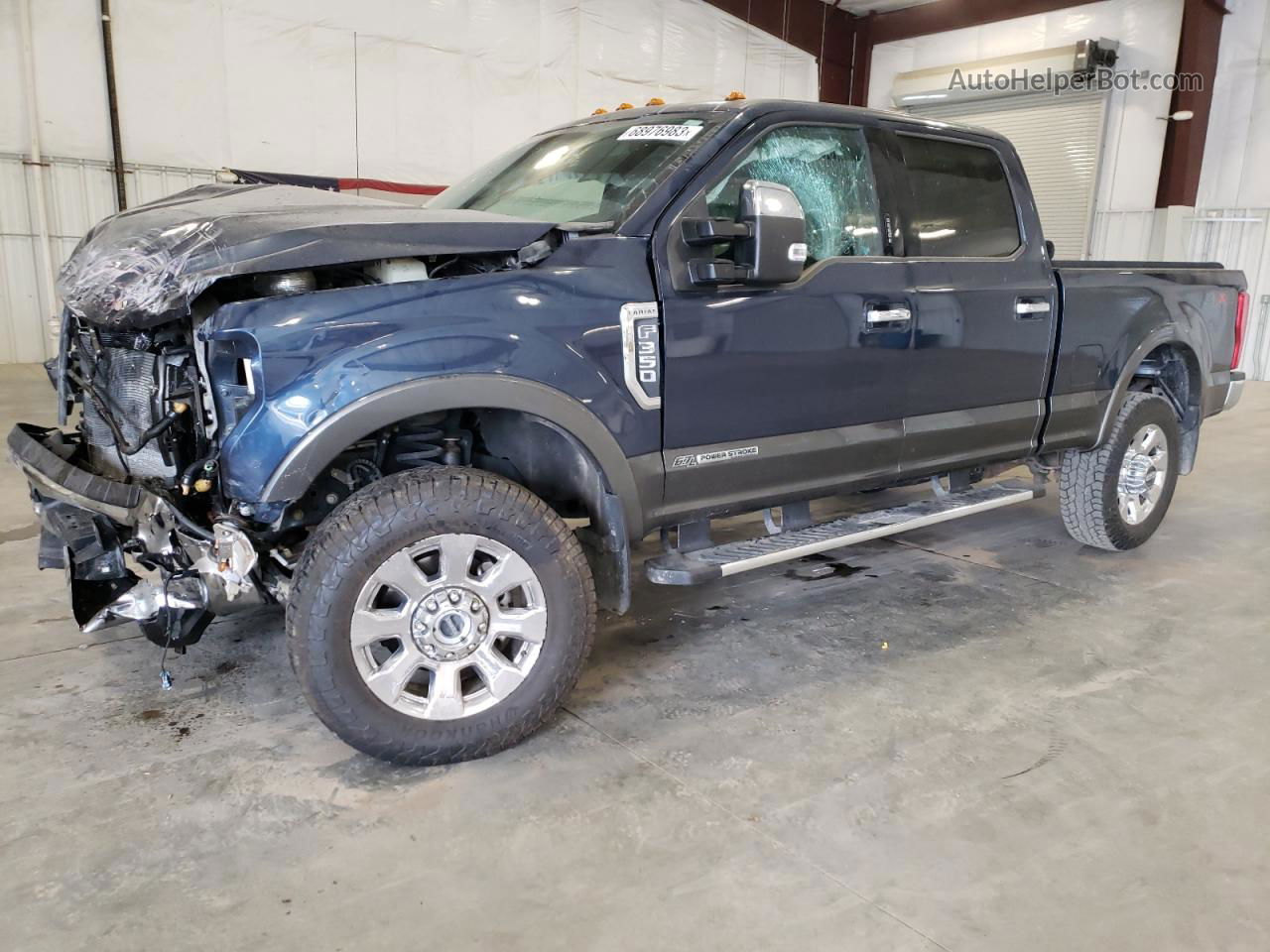 2017 Ford F350 Super Duty Blue vin: 1FT8W3BT4HEC29144