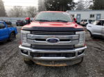 2017 Ford F350 Super Duty Red vin: 1FT8W3BT4HEE52297