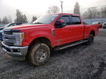 2017 Ford F350 Super Duty Red vin: 1FT8W3BT4HEE52297