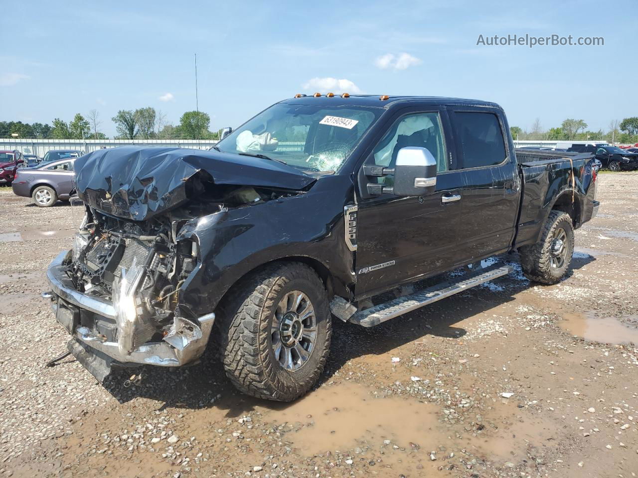 2019 Ford F350 Super Duty Black vin: 1FT8W3BT4KEC65519