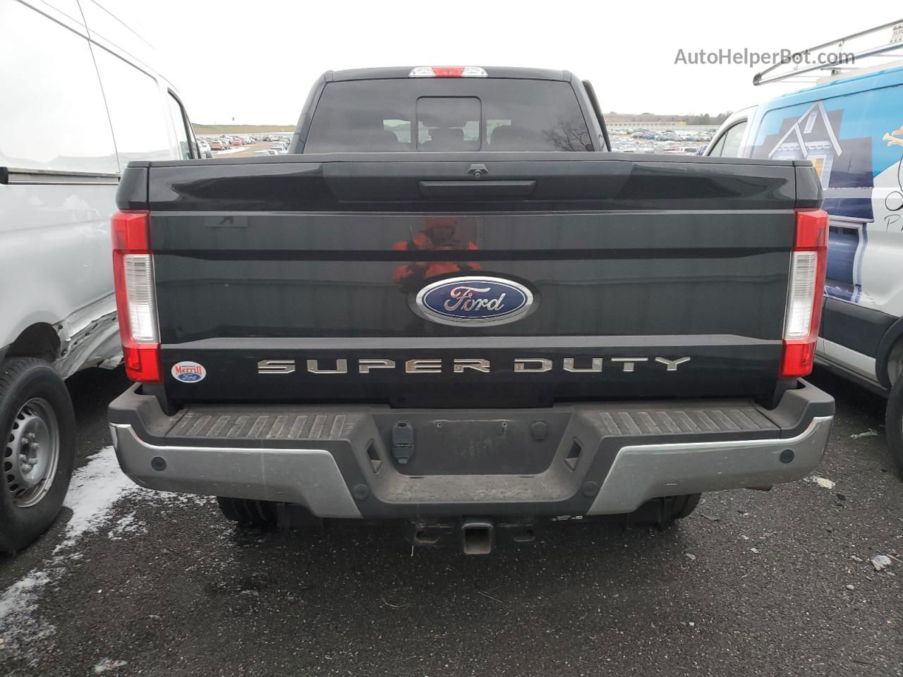 2019 Ford F350 Super Duty Black vin: 1FT8W3BT4KEC75578