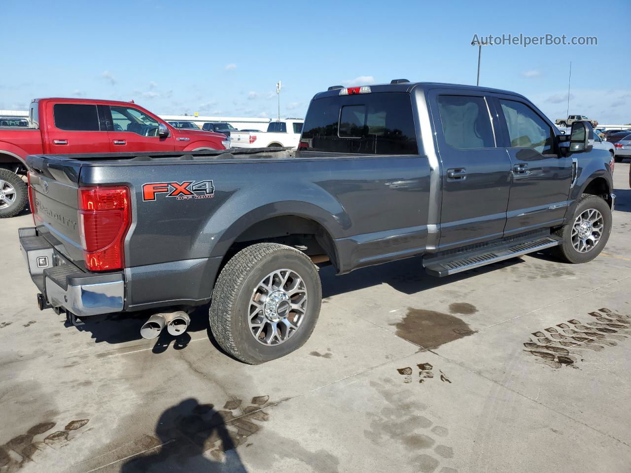 2020 Ford F350 Super Duty Gray vin: 1FT8W3BT4LEE18160