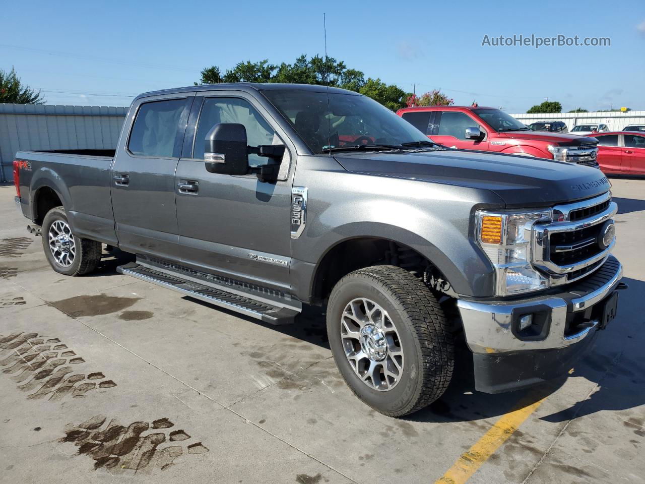 2020 Ford F350 Super Duty Gray vin: 1FT8W3BT4LEE18160