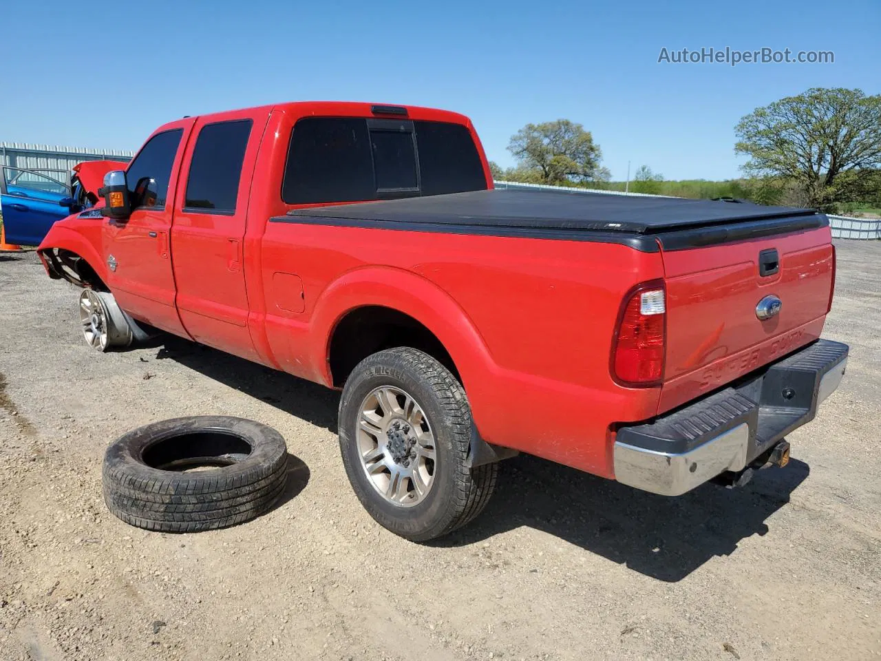 2016 Ford F350 Super Duty Red vin: 1FT8W3BT5GEB11909