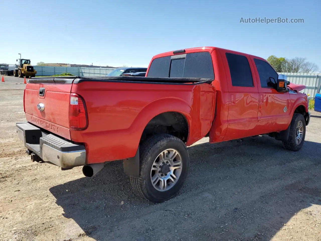 2016 Ford F350 Super Duty Red vin: 1FT8W3BT5GEB11909