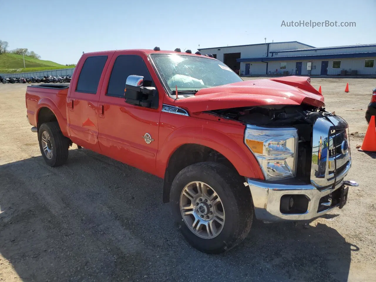 2016 Ford F350 Super Duty Red vin: 1FT8W3BT5GEB11909