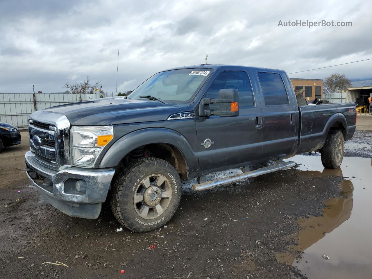 2016 Ford F350 Super Duty Charcoal vin: 1FT8W3BT5GED25007