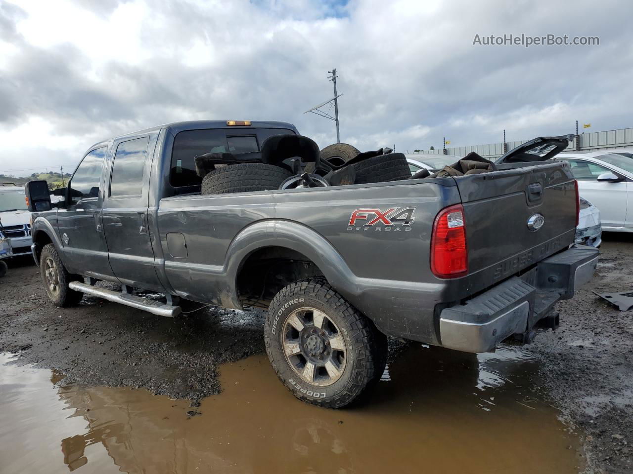 2016 Ford F350 Super Duty Charcoal vin: 1FT8W3BT5GED25007