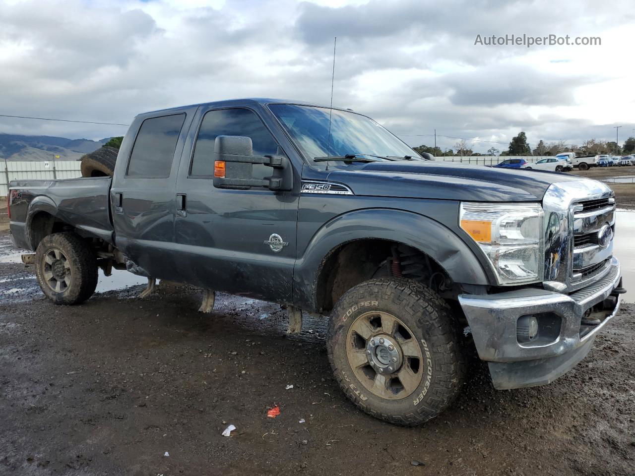 2016 Ford F350 Super Duty Charcoal vin: 1FT8W3BT5GED25007