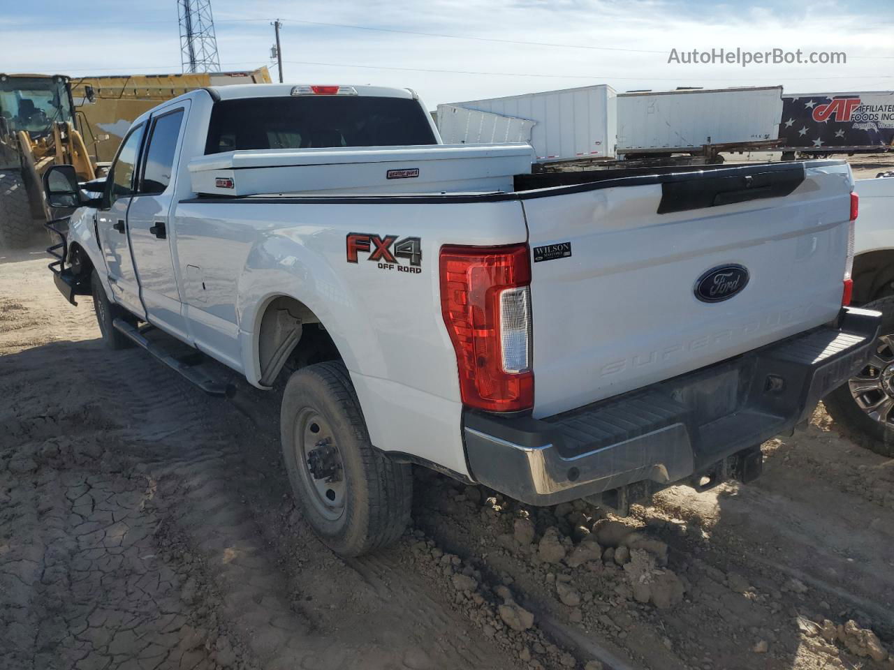 2017 Ford F350 Super Duty White vin: 1FT8W3BT5HEB66362