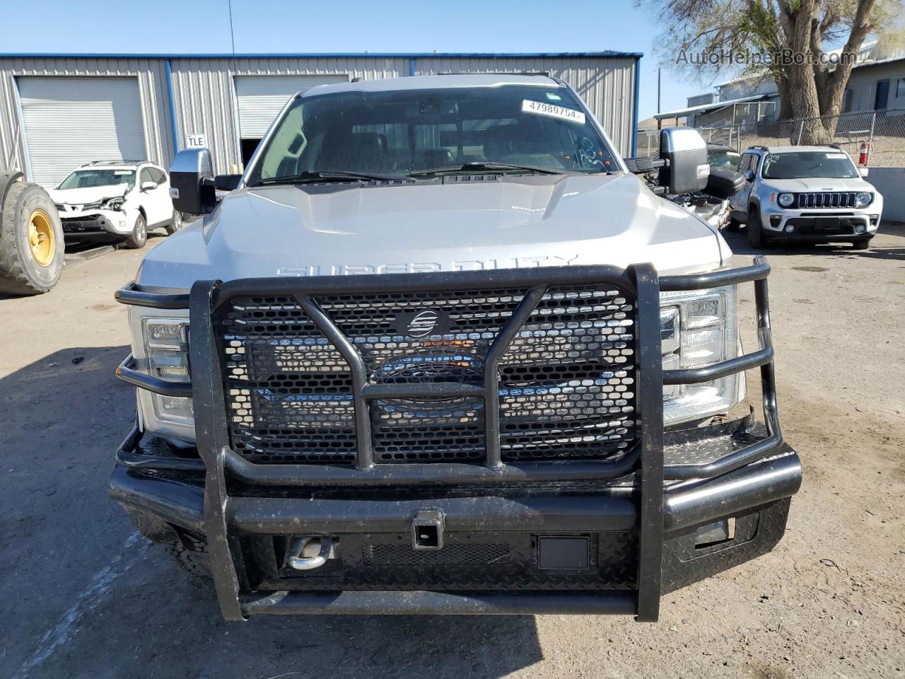 2017 Ford F350 Super Duty Silver vin: 1FT8W3BT5HEC85464