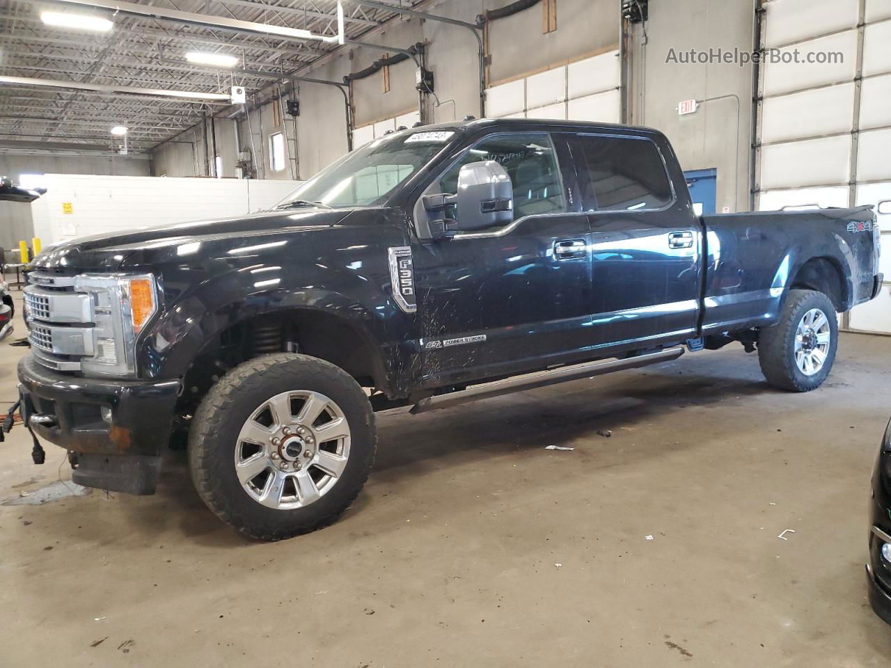 2017 Ford F350 Super Duty Black vin: 1FT8W3BT5HEC97808