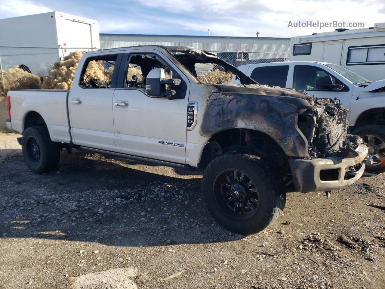 2017 Ford F350 Super Duty White vin: 1FT8W3BT5HEE87916