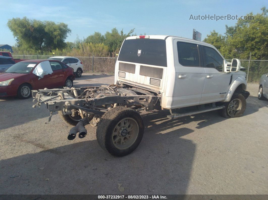 2017 Ford Super Duty F-350 Srw Platinum/xl/xlt/lariat White vin: 1FT8W3BT5HEF36435