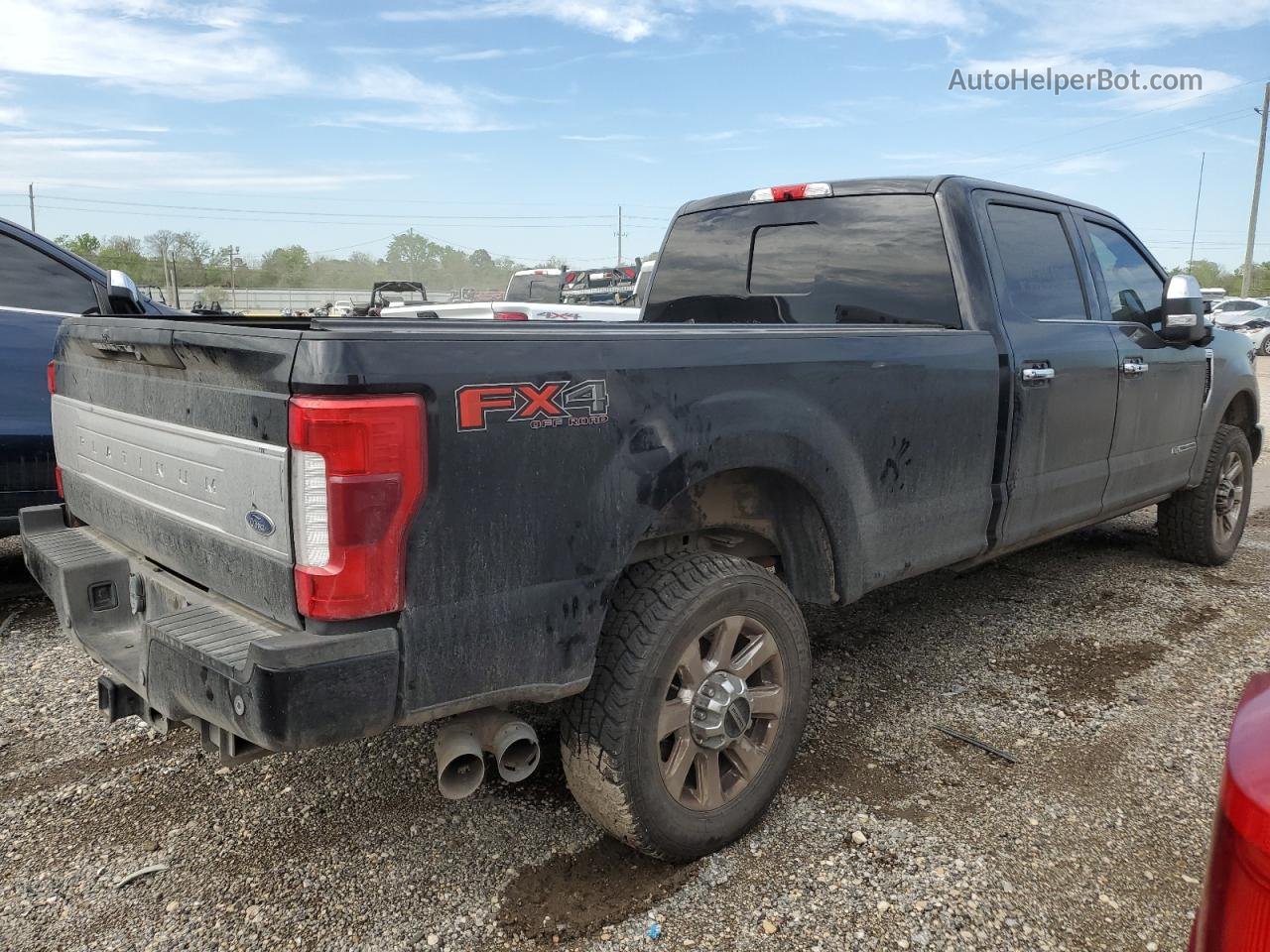 2019 Ford F350 Super Duty Black vin: 1FT8W3BT5KEE40344