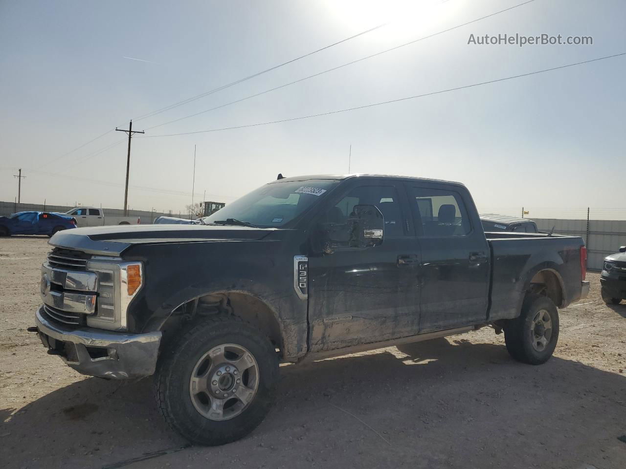 2019 Ford F350 Super Duty Black vin: 1FT8W3BT5KEF34353