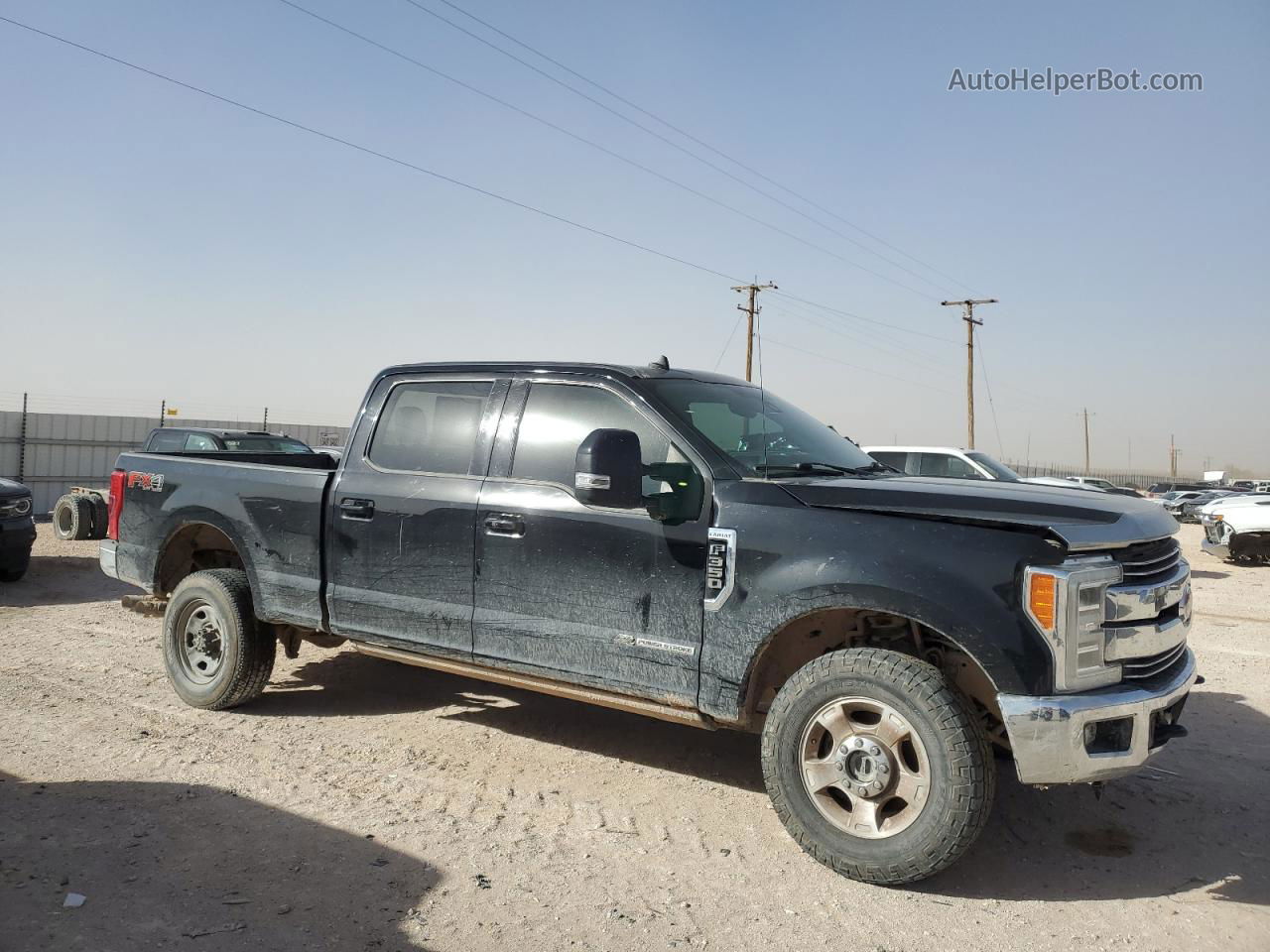 2019 Ford F350 Super Duty Черный vin: 1FT8W3BT5KEF34353