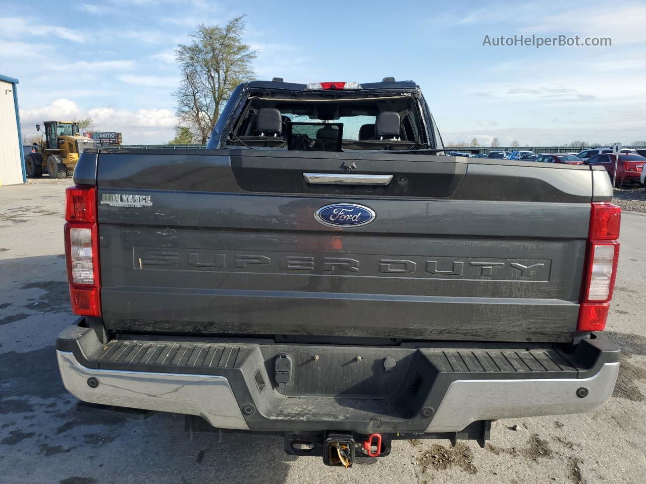 2020 Ford F350 Super Duty Gray vin: 1FT8W3BT5LED76470