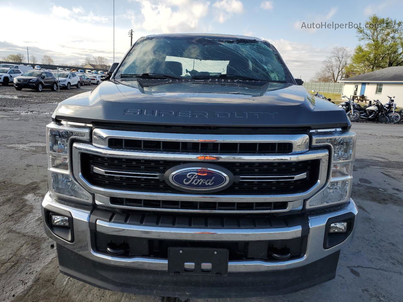 2020 Ford F350 Super Duty Gray vin: 1FT8W3BT5LED76470