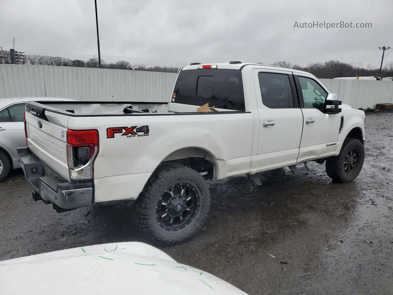 2020 Ford F350 Super Duty White vin: 1FT8W3BT5LEE37428