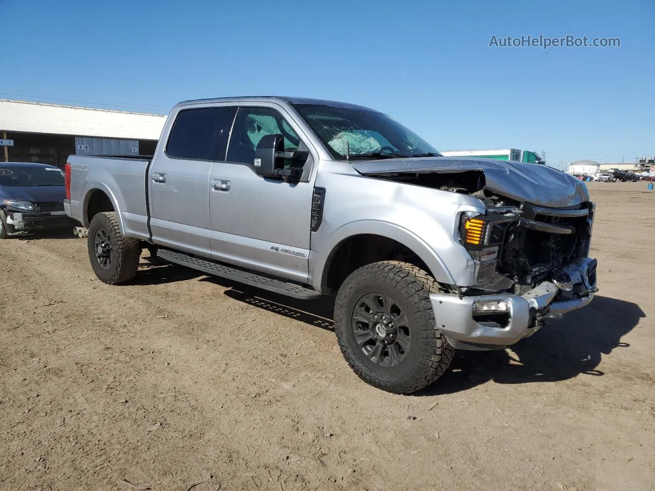 2020 Ford F350 Super Duty Silver vin: 1FT8W3BT5LEE45125