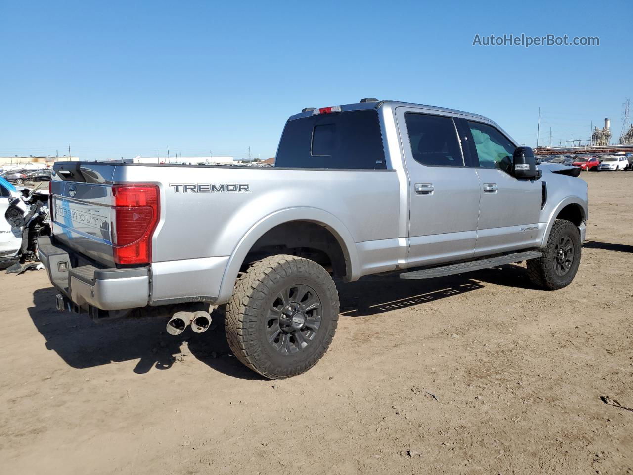 2020 Ford F350 Super Duty Silver vin: 1FT8W3BT5LEE45125