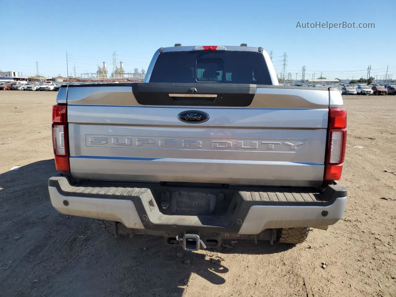 2020 Ford F350 Super Duty Silver vin: 1FT8W3BT5LEE45125