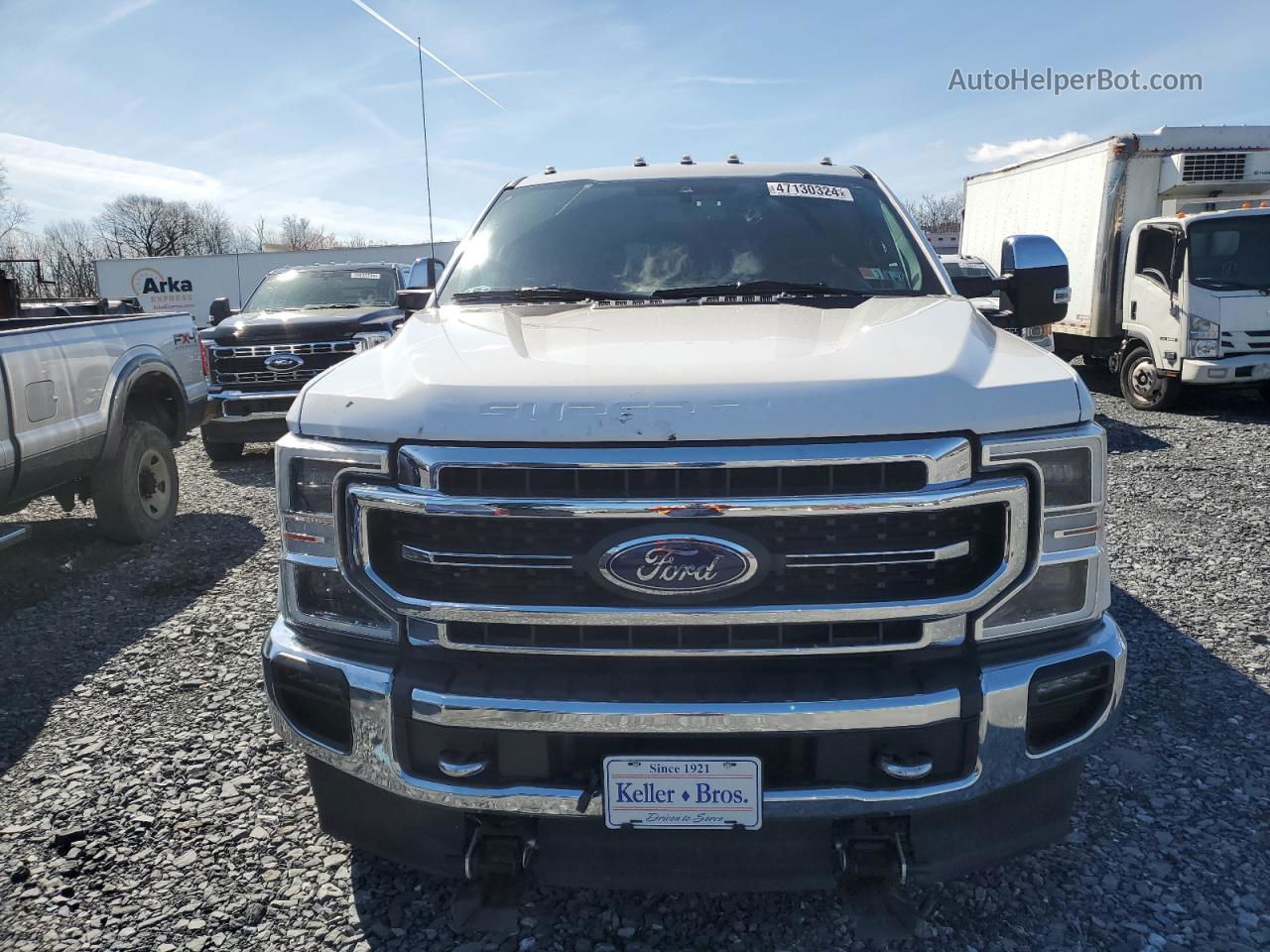 2020 Ford F350 Super Duty Белый vin: 1FT8W3BT5LEE71479