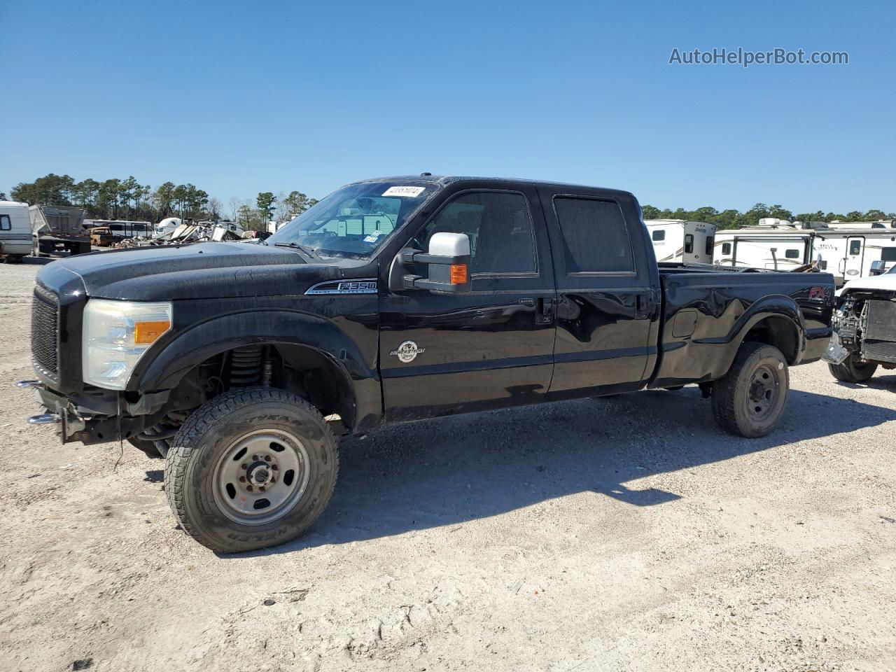 2016 Ford F350 Super Duty Black vin: 1FT8W3BT6GEA90049