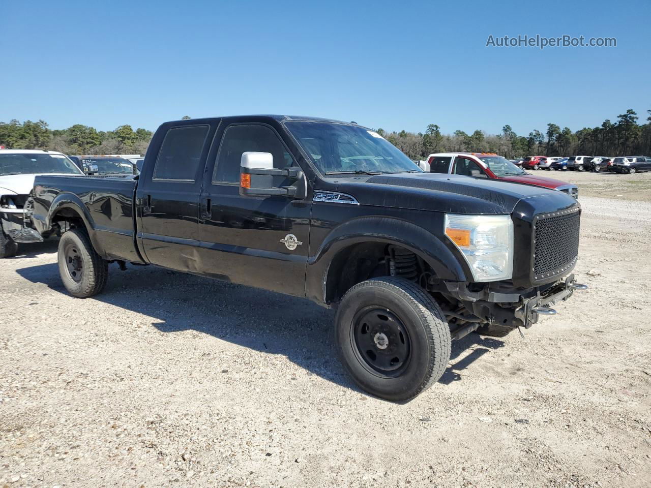 2016 Ford F350 Super Duty Black vin: 1FT8W3BT6GEA90049