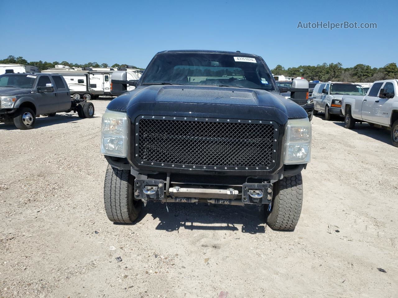 2016 Ford F350 Super Duty Black vin: 1FT8W3BT6GEA90049