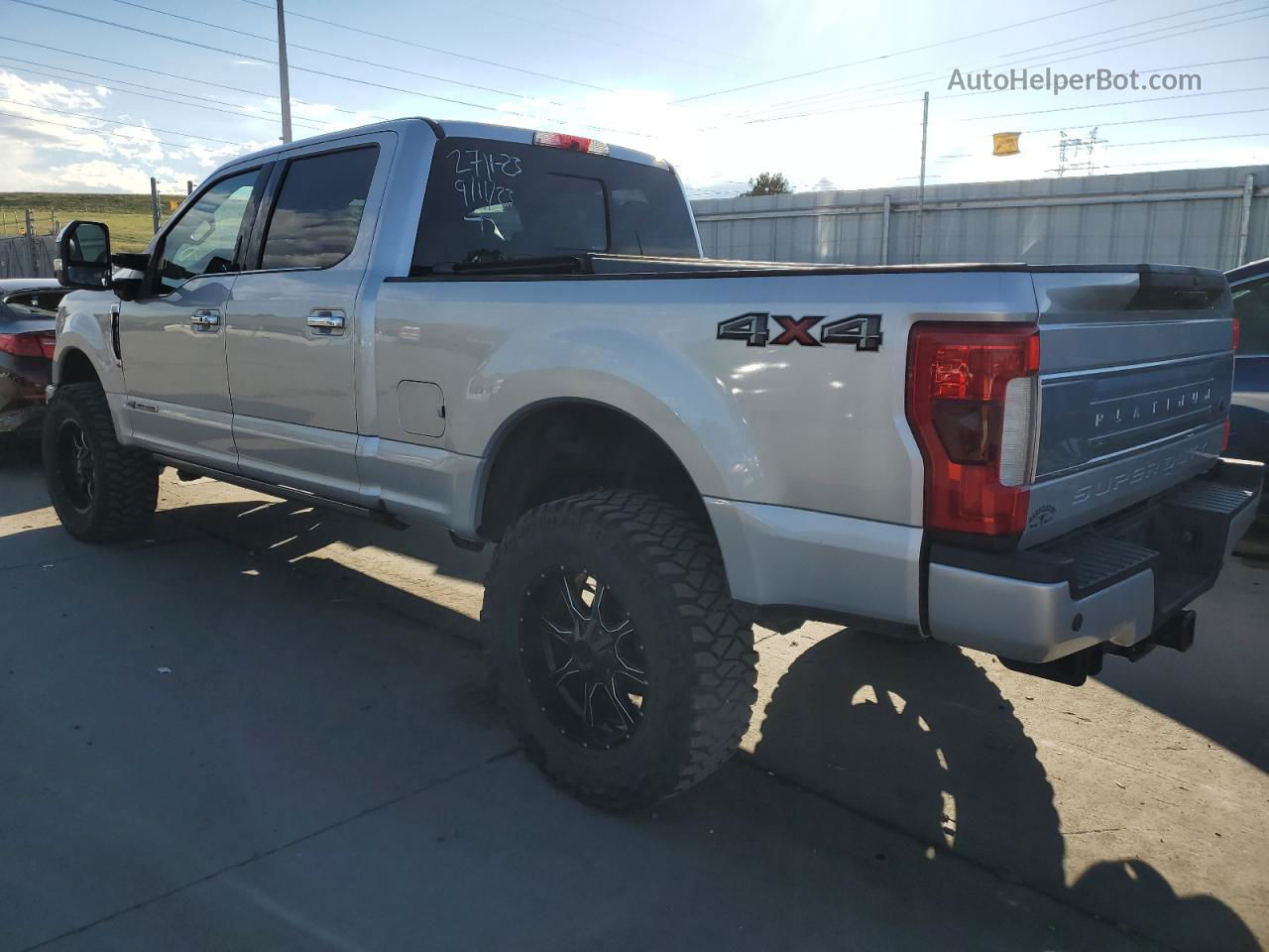 2017 Ford F350 Super Duty Silver vin: 1FT8W3BT6HEB65785