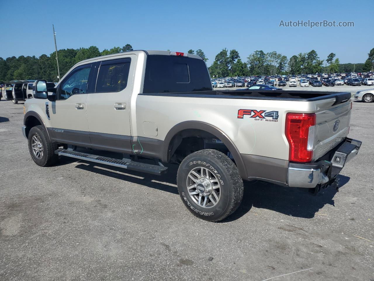 2017 Ford F350 Super Duty Бежевый vin: 1FT8W3BT6HEC74683