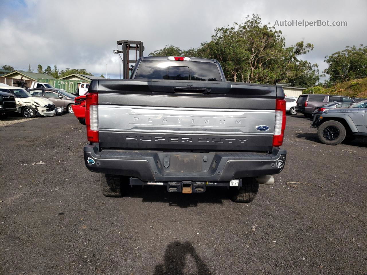 2017 Ford F350 Super Duty Charcoal vin: 1FT8W3BT6HEE83809