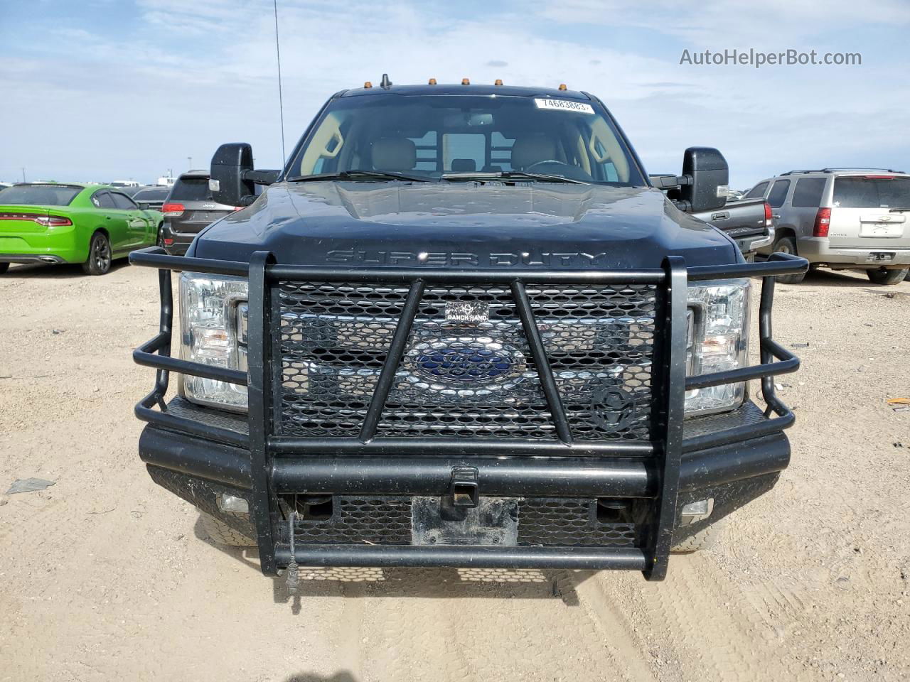 2019 Ford F350 Super Duty Черный vin: 1FT8W3BT6KED46831