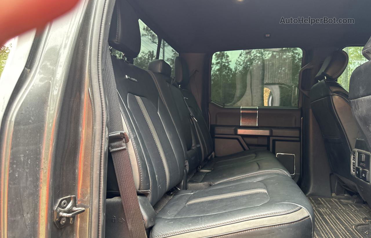 2019 Ford F350 Super Duty Charcoal vin: 1FT8W3BT6KEG37345