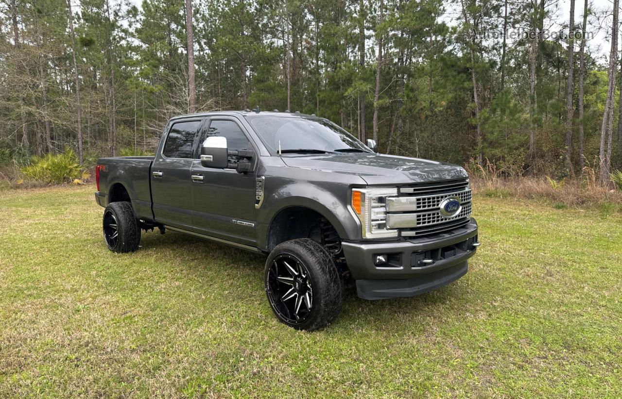 2019 Ford F350 Super Duty Charcoal vin: 1FT8W3BT6KEG37345