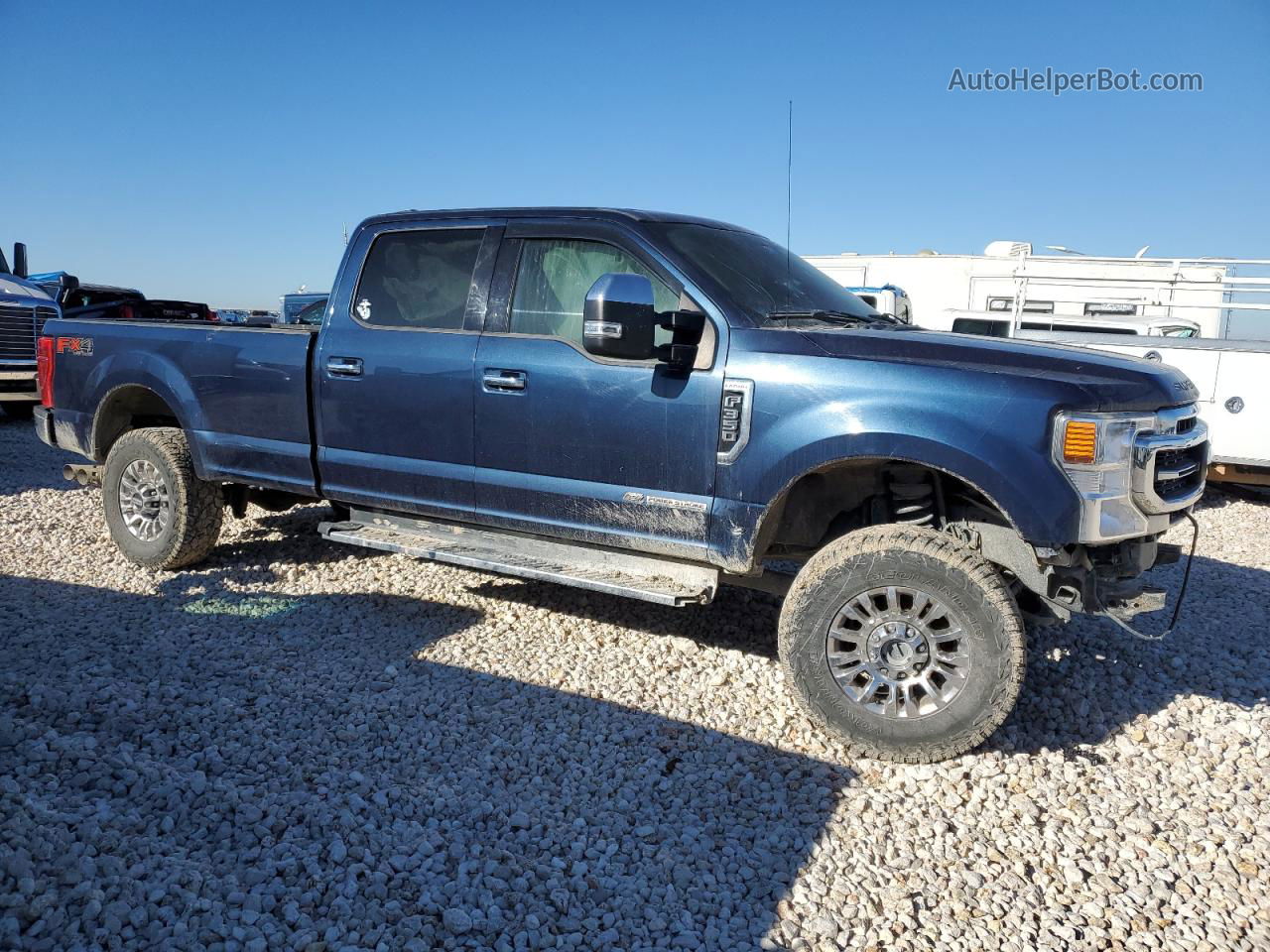 2020 Ford F350 Super Duty Blue vin: 1FT8W3BT6LEC71100