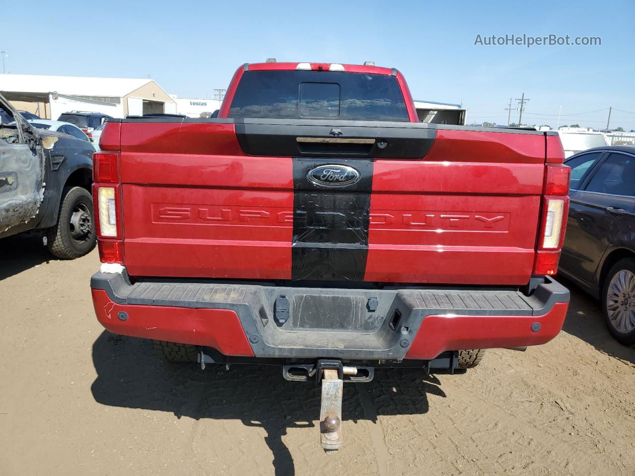 2020 Ford F350 Super Duty Красный vin: 1FT8W3BT6LEC89032