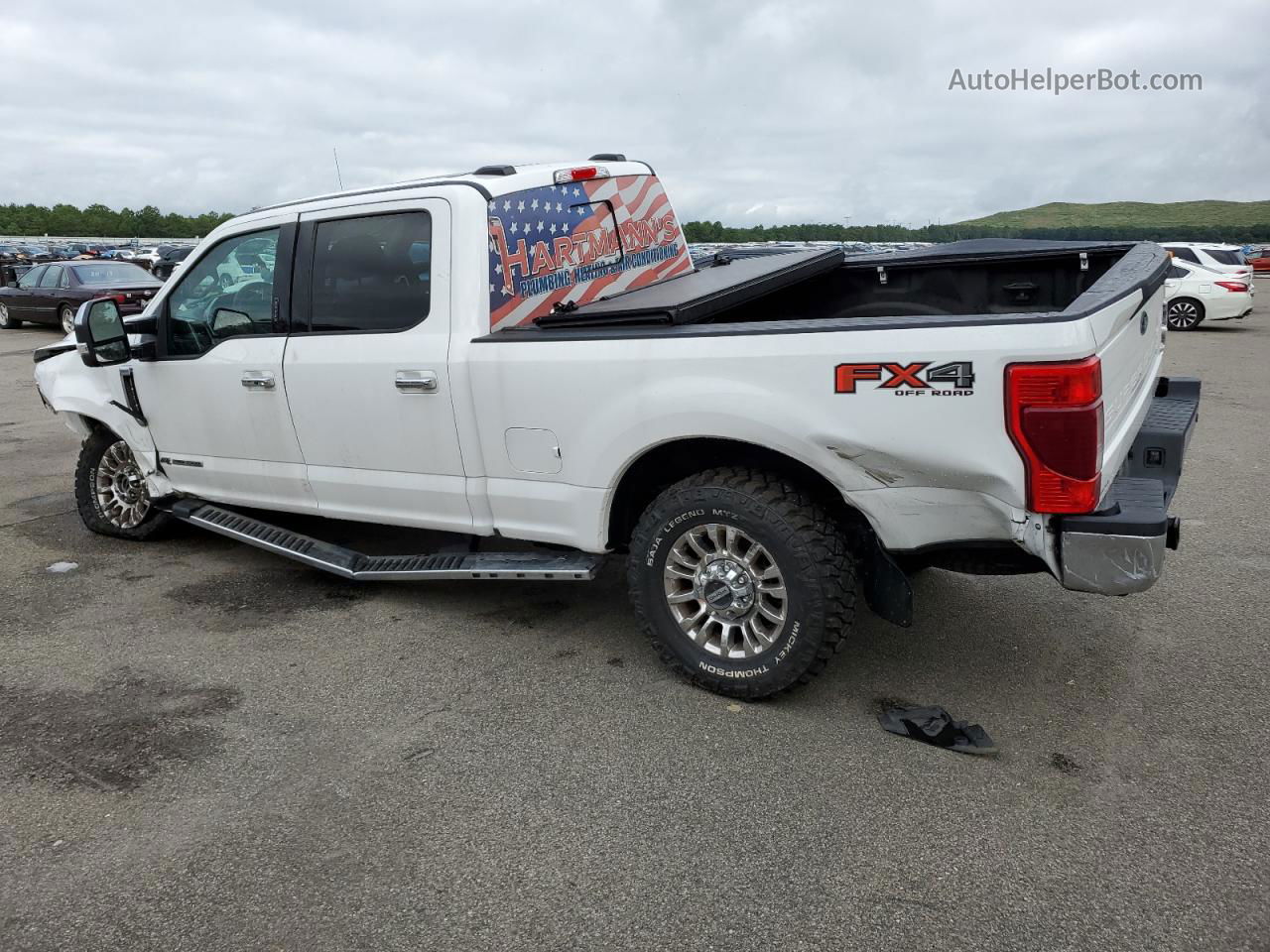 2020 Ford F350 Super Duty White vin: 1FT8W3BT6LED51660