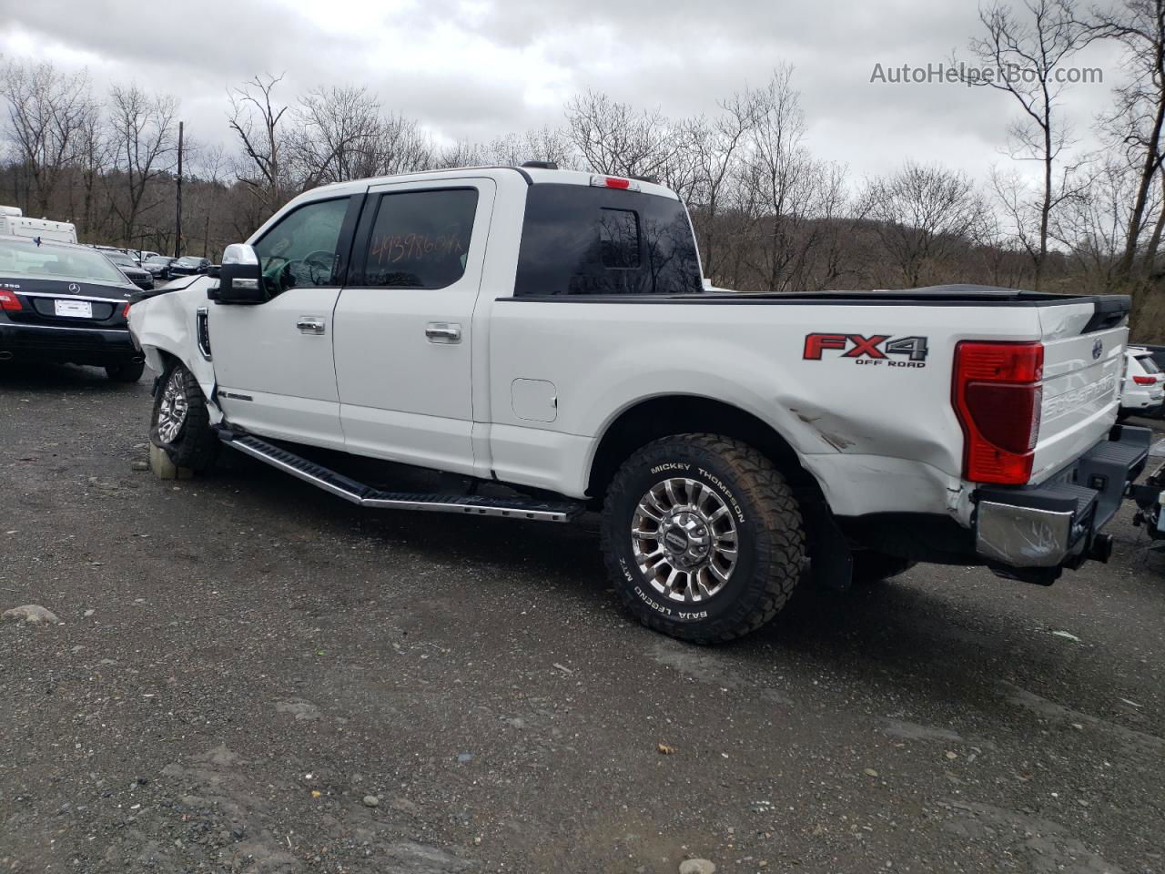 2020 Ford F350 Super Duty White vin: 1FT8W3BT6LED51660