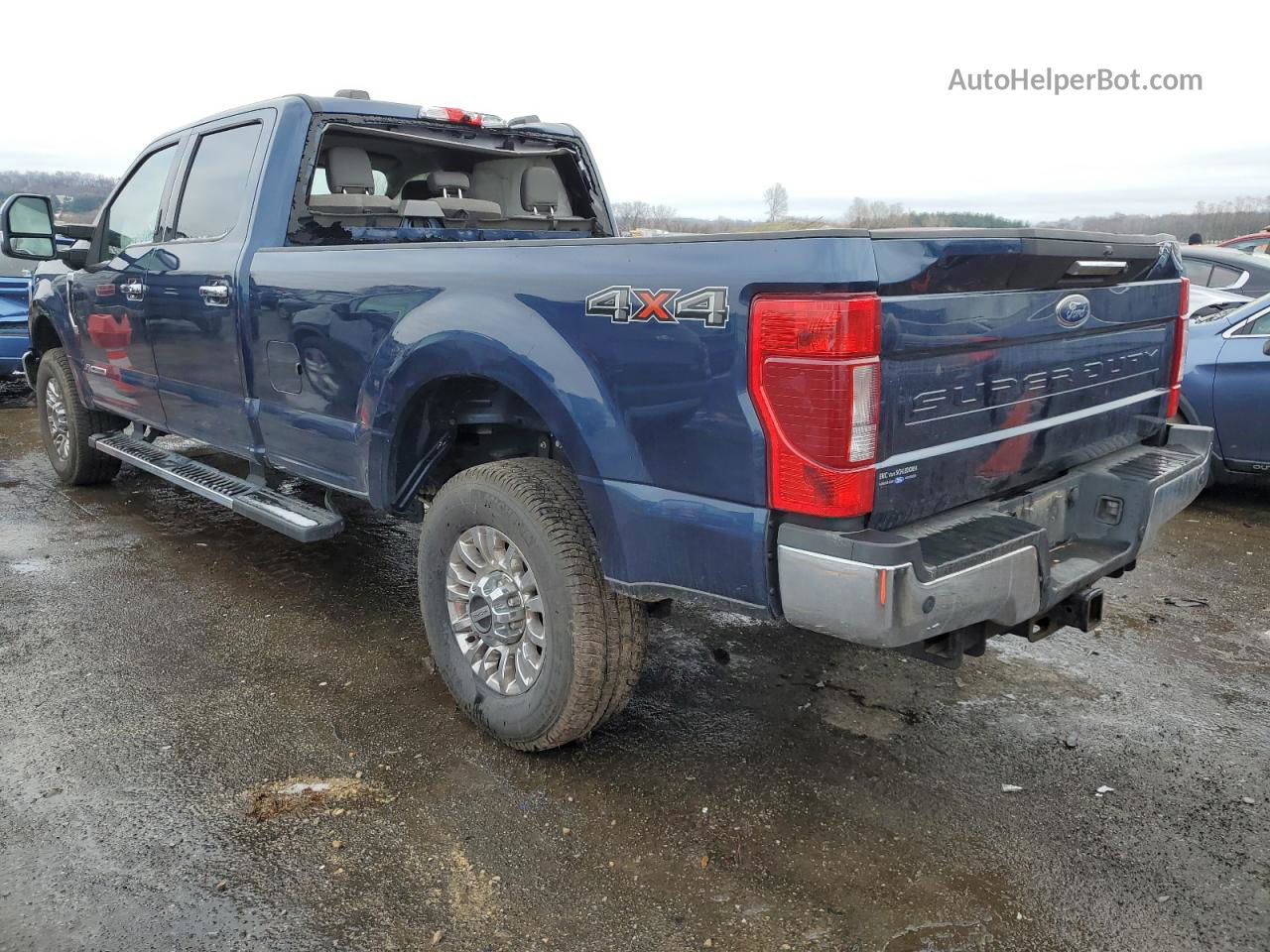 2020 Ford F350 Super Duty Blue vin: 1FT8W3BT6LEE17088