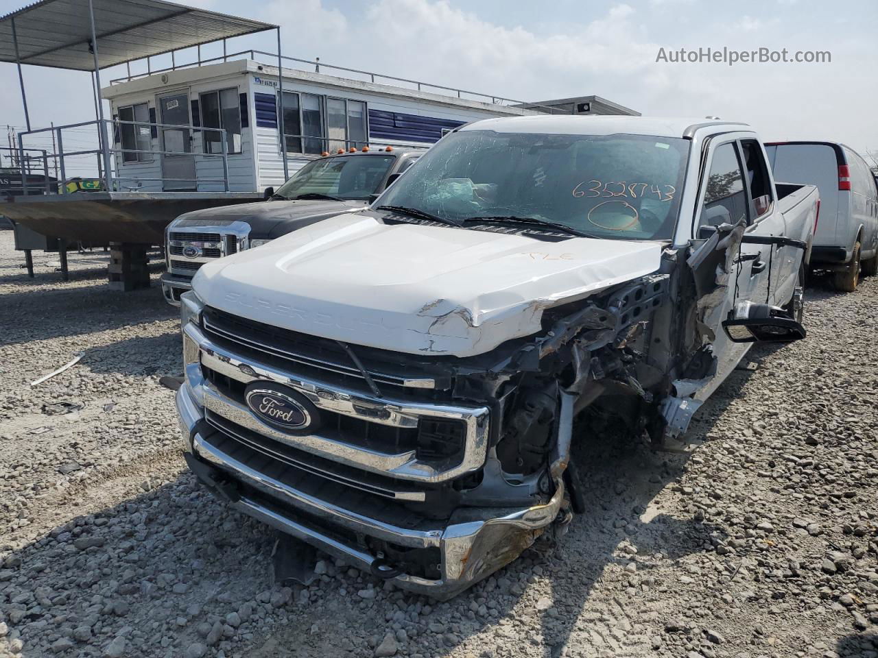 2020 Ford F350 Super Duty Белый vin: 1FT8W3BT6LEE60345