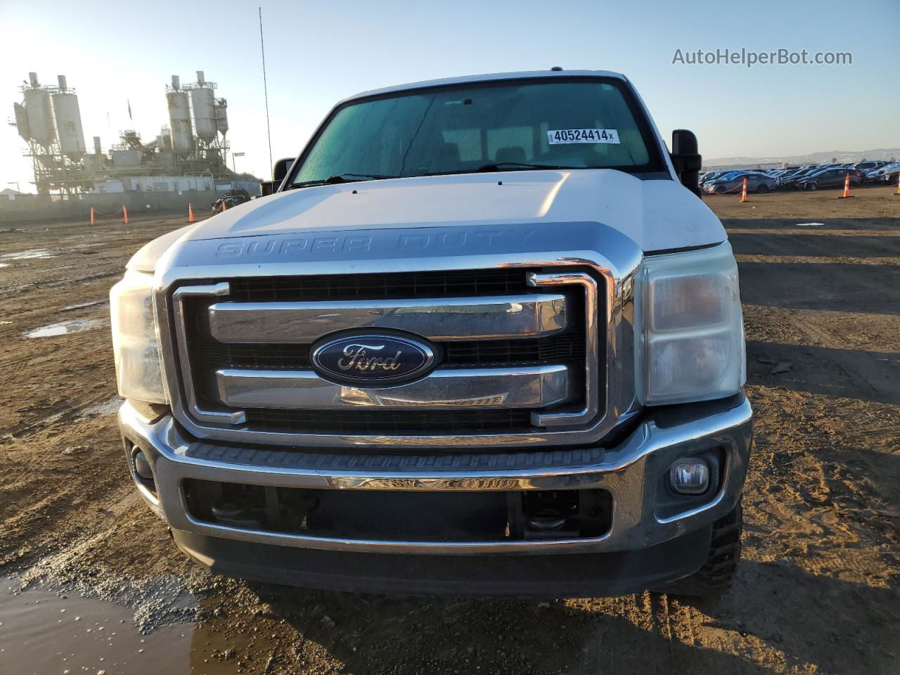 2016 Ford F350 Super Duty White vin: 1FT8W3BT7GEA71770