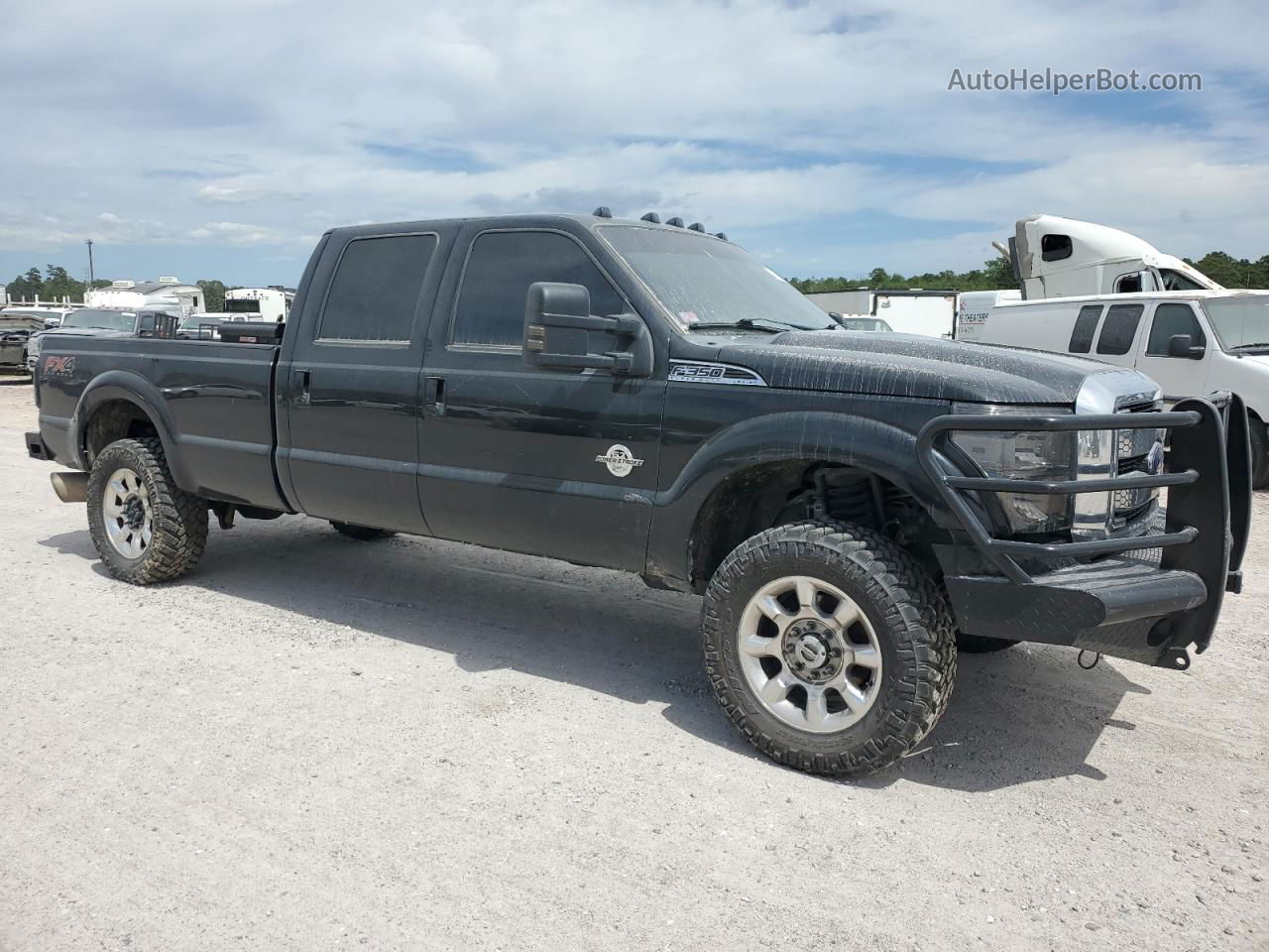 2016 Ford F350 Super Duty Черный vin: 1FT8W3BT7GEB03973