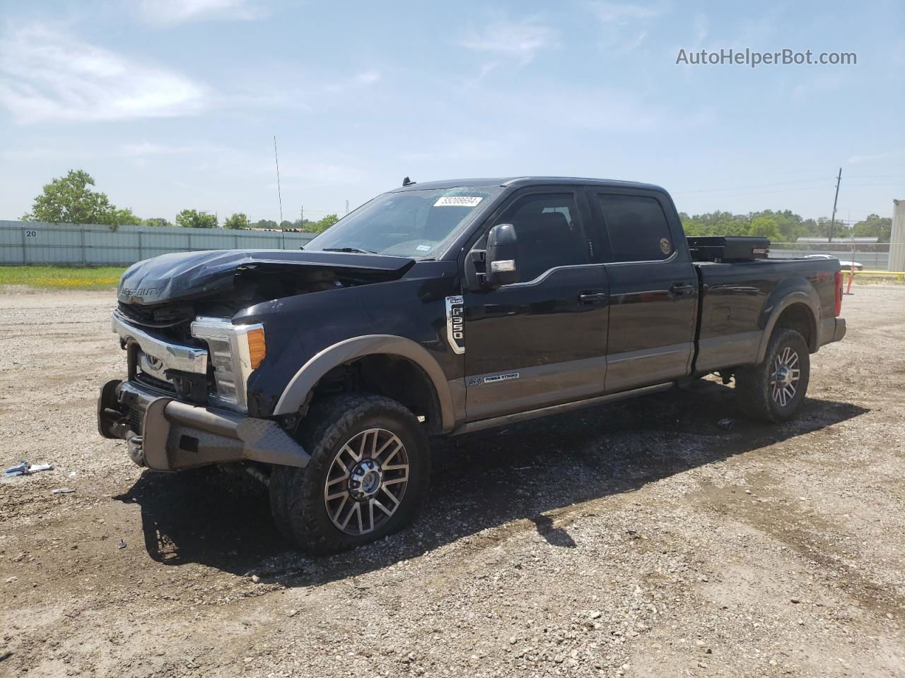 2019 Ford F350 Super Duty Черный vin: 1FT8W3BT7KEC96747