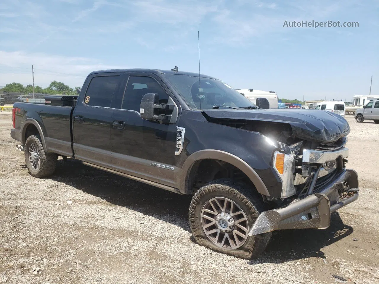 2019 Ford F350 Super Duty Black vin: 1FT8W3BT7KEC96747