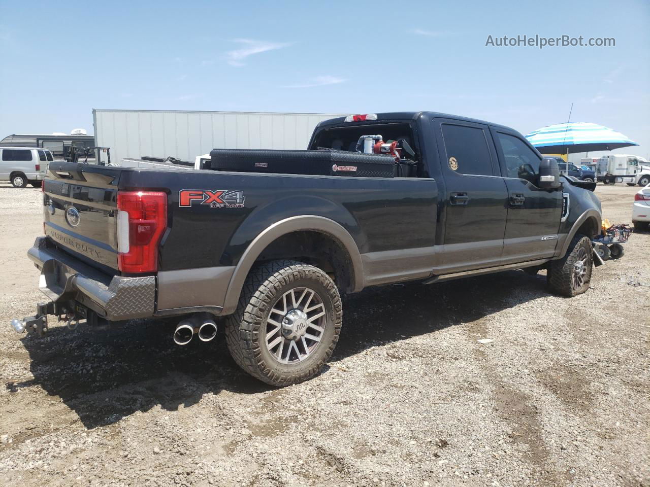 2019 Ford F350 Super Duty Black vin: 1FT8W3BT7KEC96747